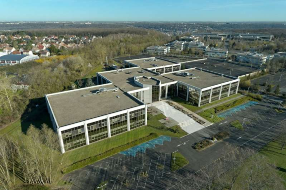 ASN, aux Ulis (siège d'Alcatel), travaux d'aménagements intérieurs et extérieurs avec FAIRTEC